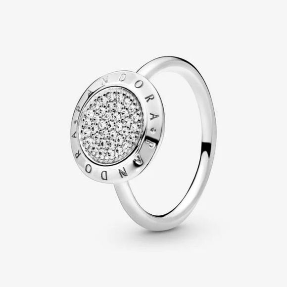 Pandora logo pave ring - Picture 2 of 4